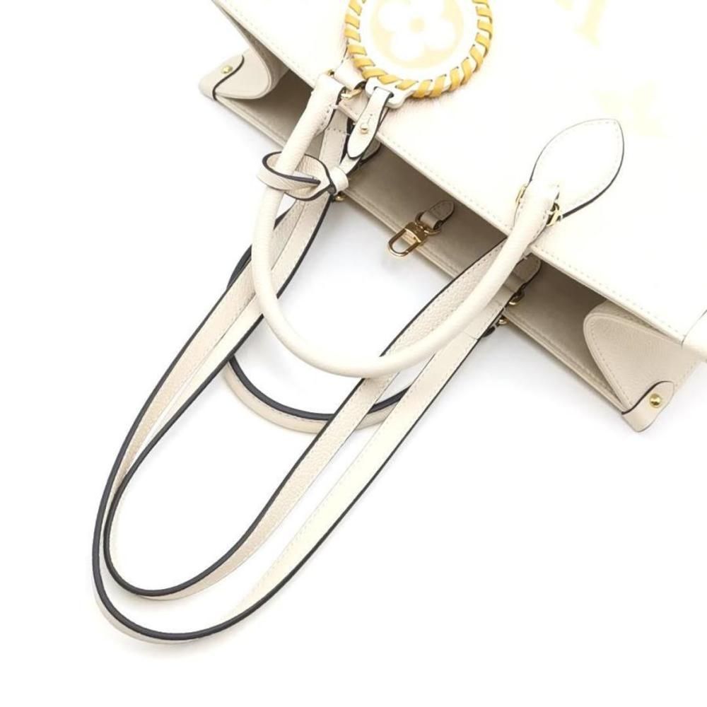Louis Vuitton Tote Bag On The Go MM Leather - Picture 8 of 9